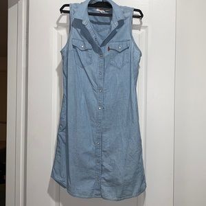 LEVI'S • Denim Button up Dress